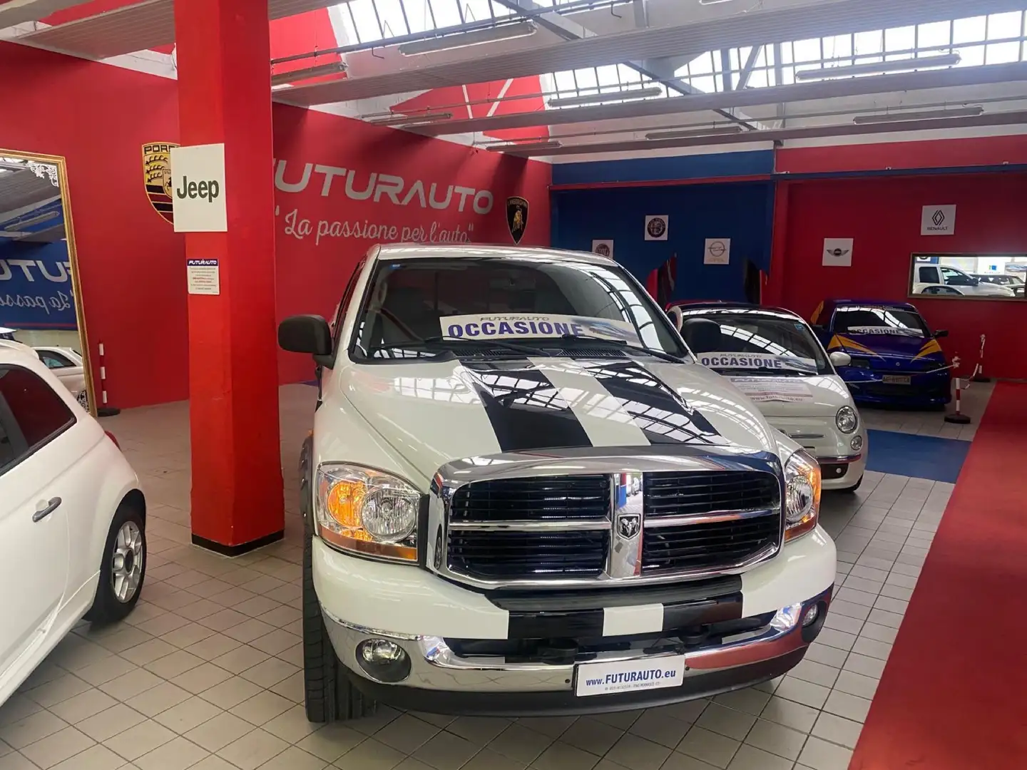 Dodge RAM 1500 SPORT 5.7 CC V8 AUTOM. 4X4 GPL Bianco - 2