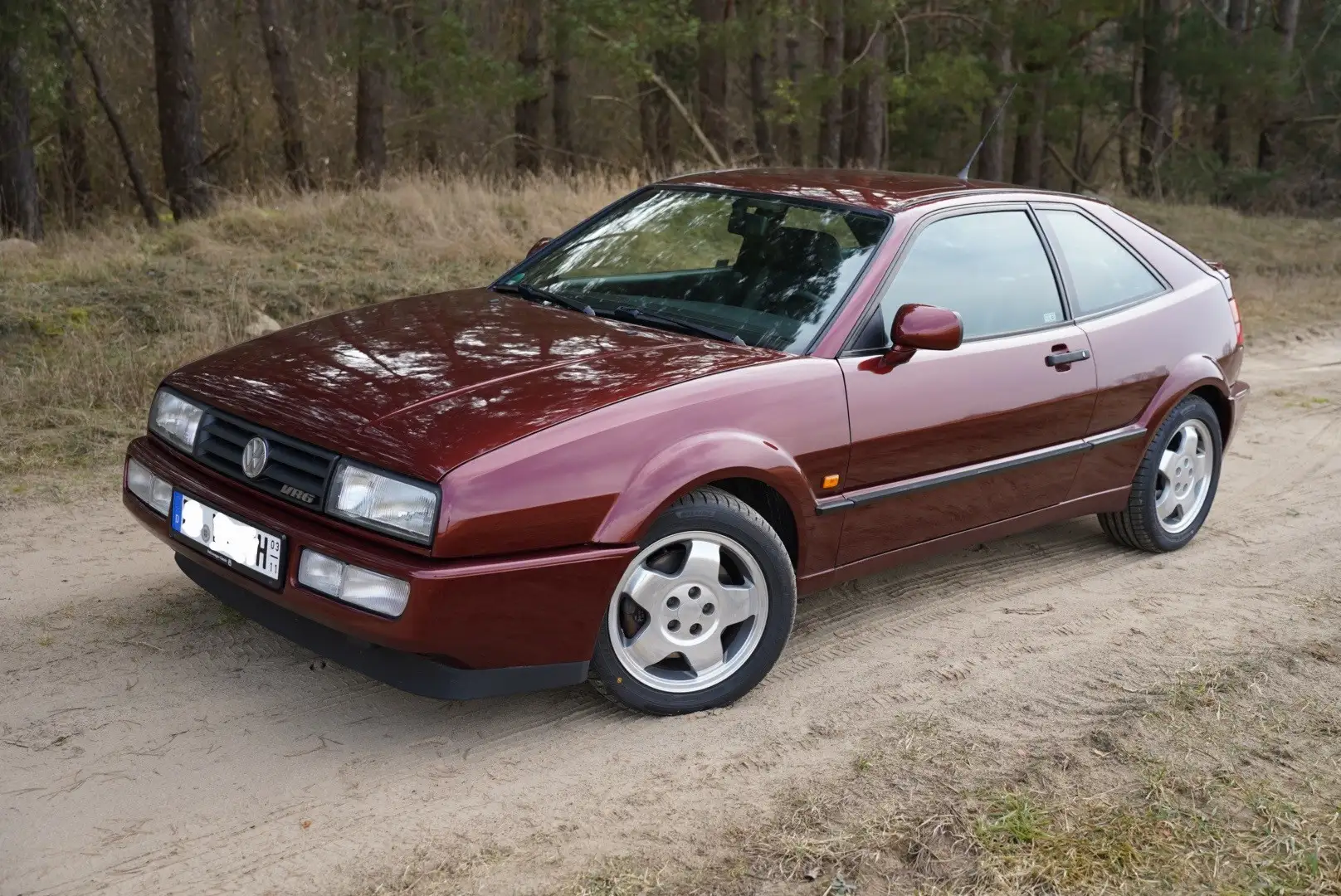 Volkswagen Corrado VR6 2.9 ABV / Oldtimer  / Recaro / H&R Rojo - 1
