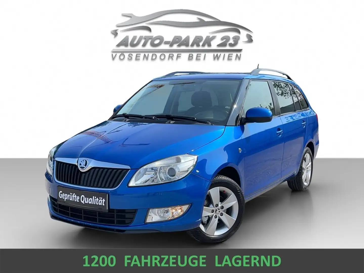 Skoda Fabia Combi Ambition+ 1,2 TSI I NUR 100.000KM I MOD2015 Bleu - 1