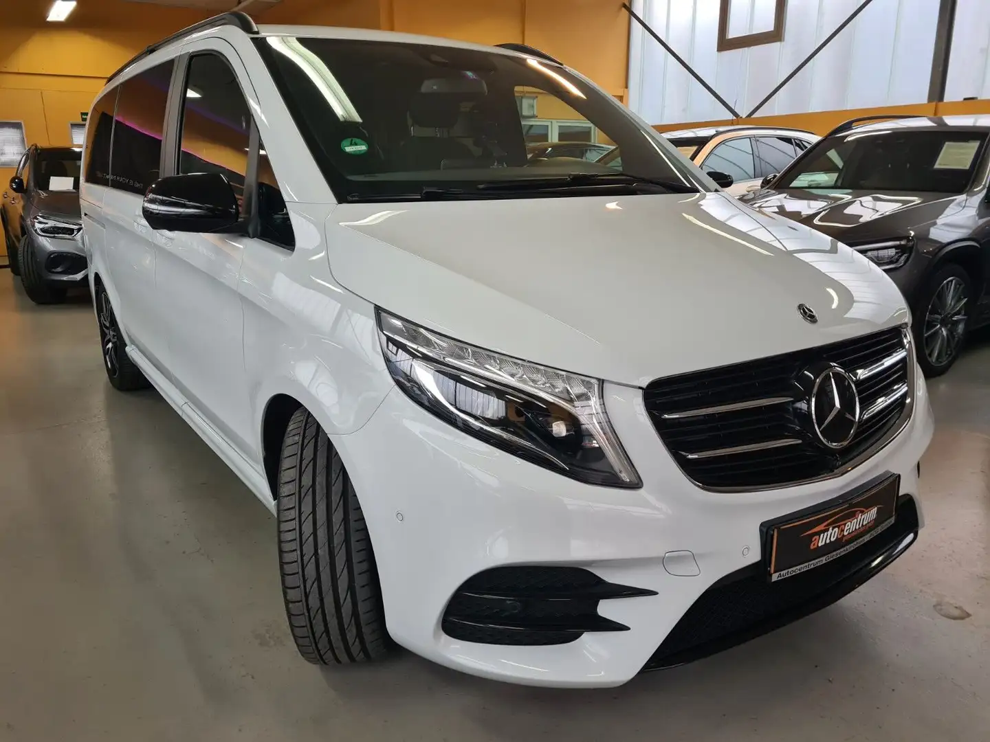 Mercedes-Benz V 250 d AMG*Night*Leder Nappa*Pano*ACC*360°*ILS Blanco - 2