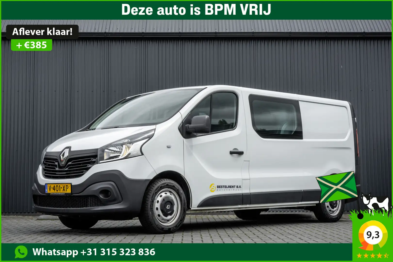 Renault Trafic **1.6 dCi L2H1 | 6-Persoons | Euro 6 | Cruise | Ai Wit - 1