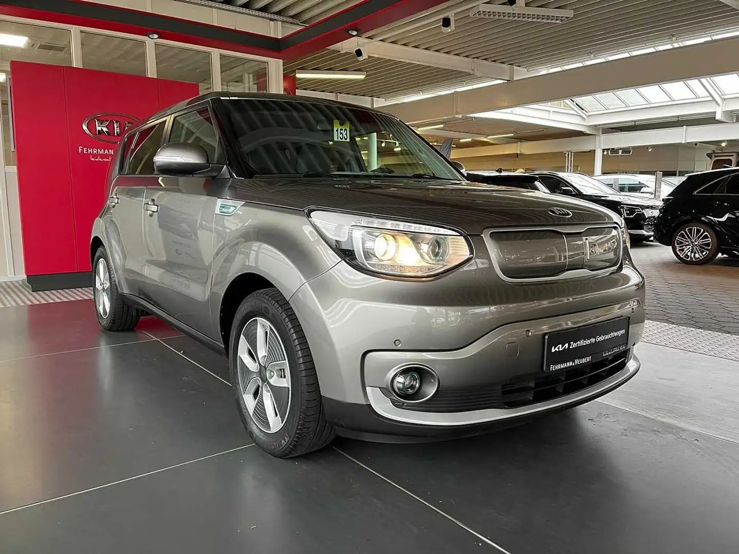 Kia Soul EV Play 30 kWh NAVI KAMERA CarPlay Grijs - 2