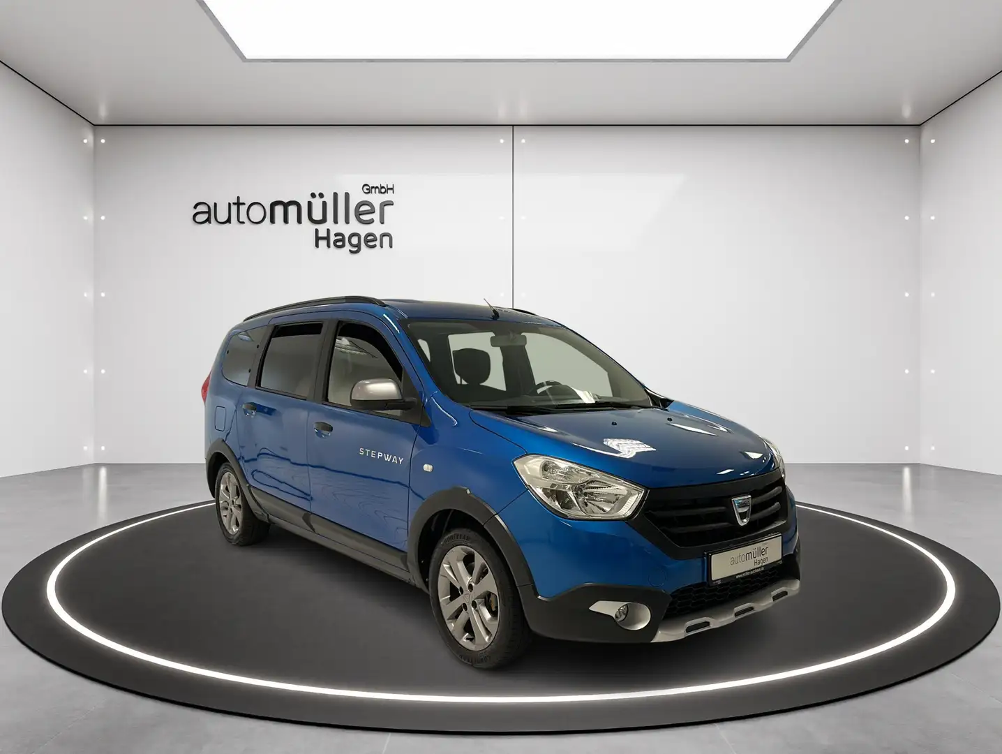 Dacia Lodgy 1.2 TCe Stepway 7-SITZ|KLIMA|NAVI|ALU|PDC Bleu - 1