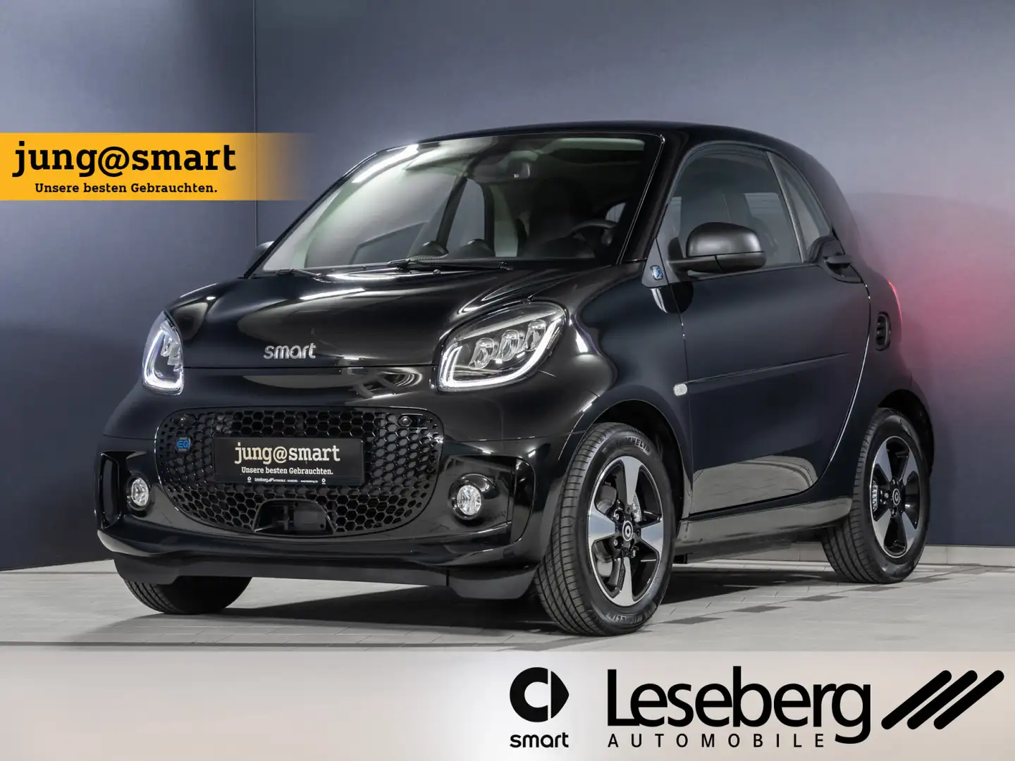 smart forTwo ForTwo Coupé EQ Passion LED / 22kW /Pano /Kamera Noir - 1