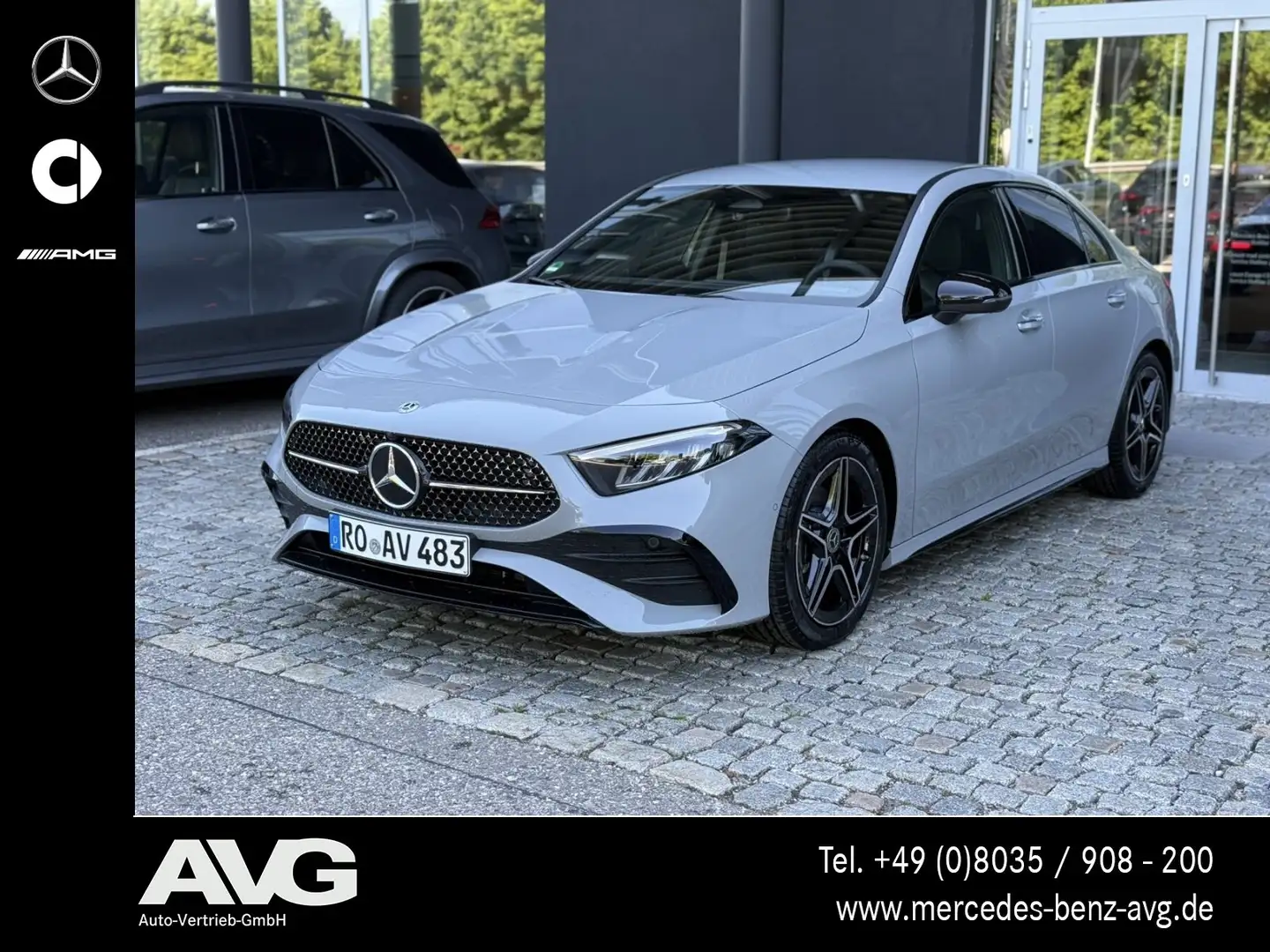 Mercedes-Benz A 200 A 200 Lim AMG Special Edition LED Sound Night RF Grau - 1