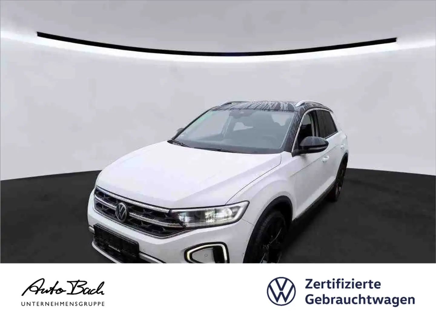 Volkswagen T-Roc 1.0 TSI Style LED ACC CarPlay EPH DAB Weiß - 1