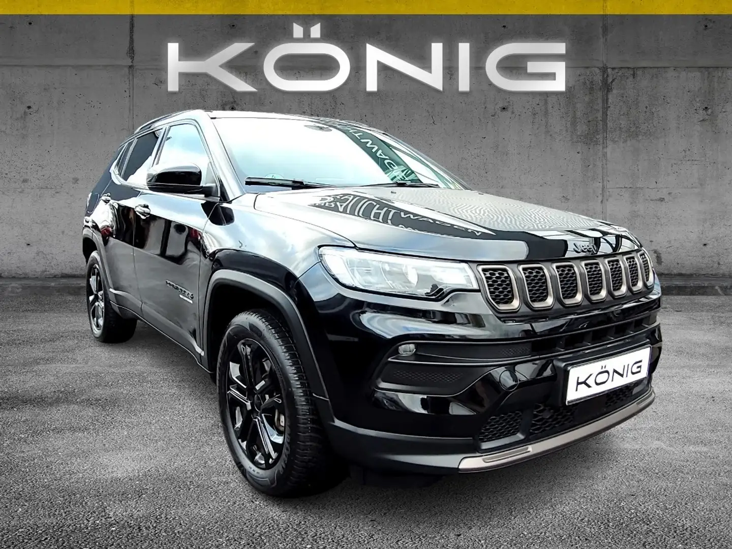 Jeep Compass 1.3 PHEV Upland 4WD Automatik*Klima Schwarz - 2