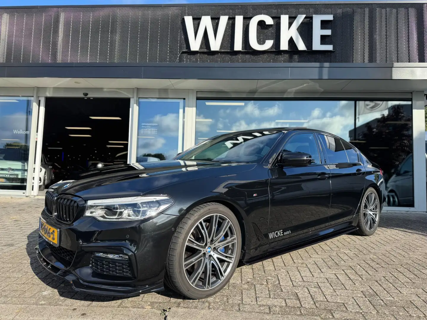 BMW 540 5-serie 540i High Executive Dakje MAXTON Leder Cam Noir - 1