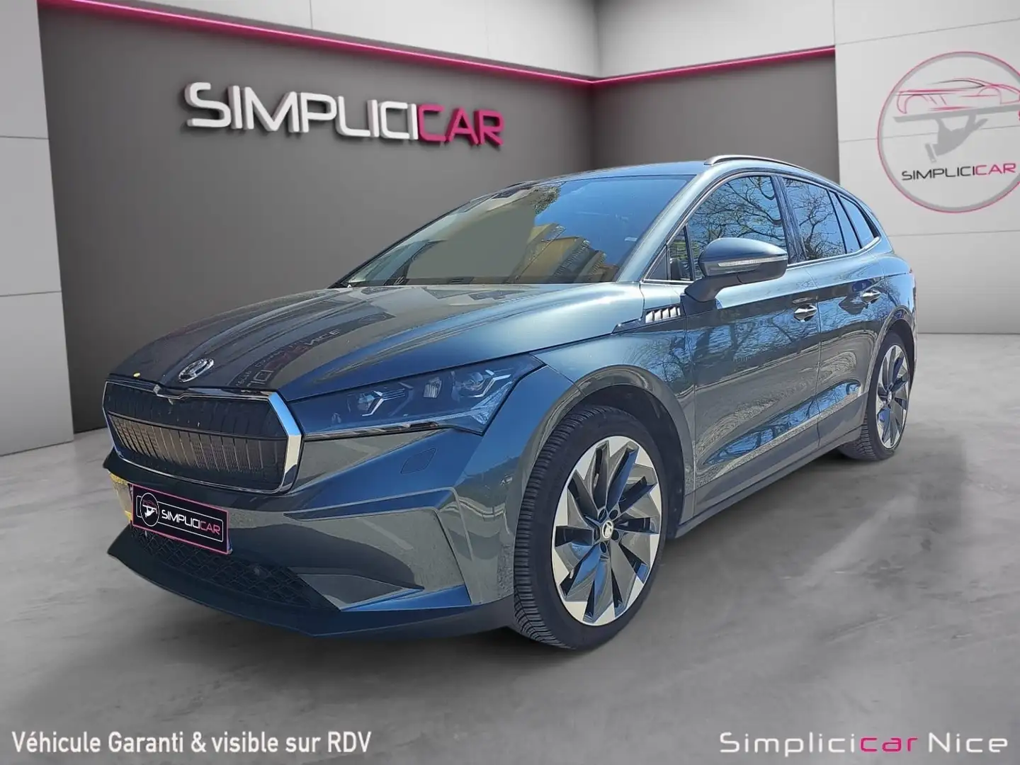 Skoda Enyaq Gris - 1