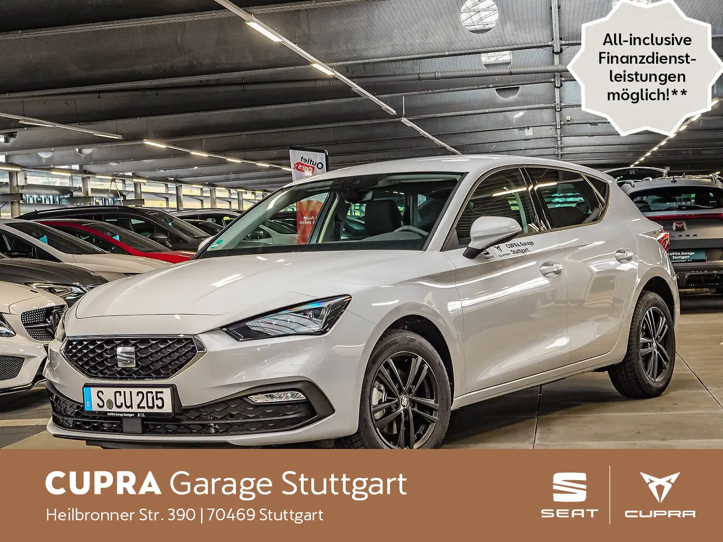 SEAT Leon Style Edition 2.0 TDI 110 kW (150 PS) 7-Gan Blanc - 1