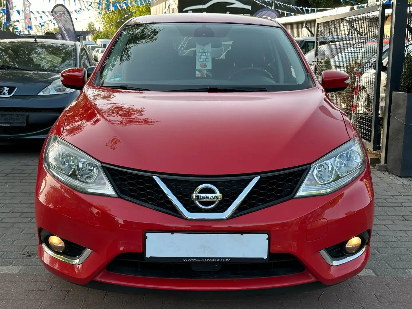 Nissan Pulsar Acenta1.2*Klimaautomatik*KeylessGo*Alu* Piros - 2