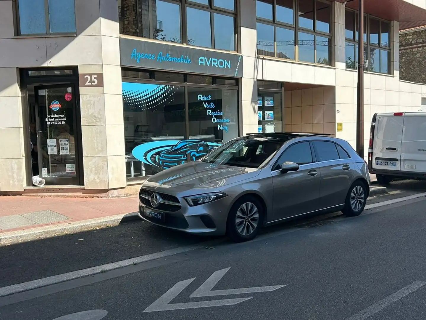 Mercedes-Benz A 180 IV 180 D STYLE LINE 7G-DCT Gris - 1