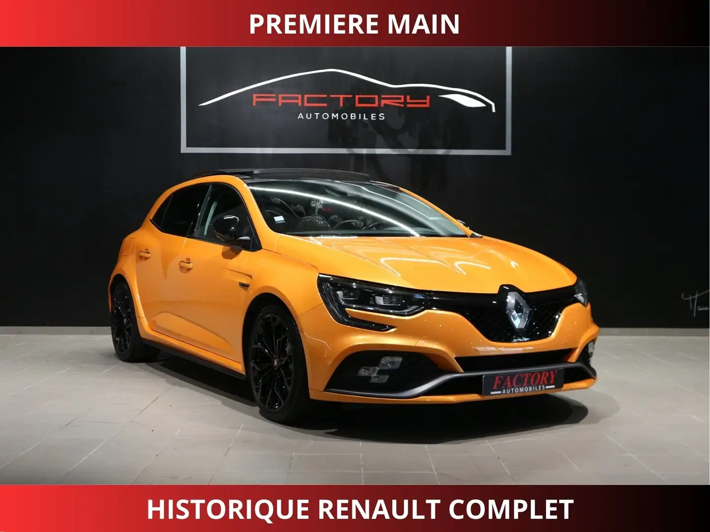 Renault Megane 1.8T 280CH RS EDC Orange - 1