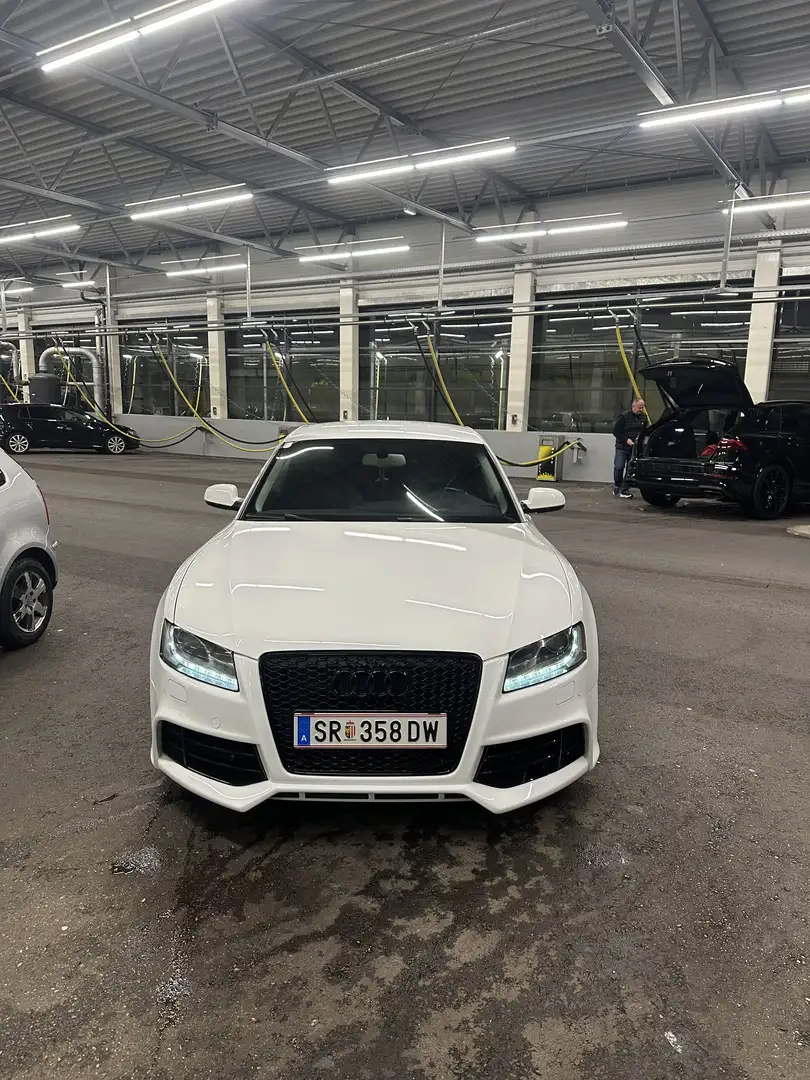 Audi A5 SB 3,0 TDI quattro DPF Weiß - 1