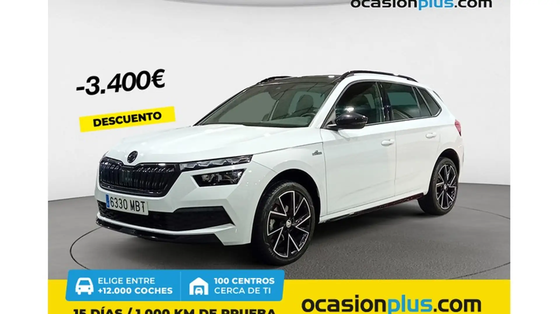 Skoda Kamiq 1.5 TSI Montecarlo DSG Blanco - 1