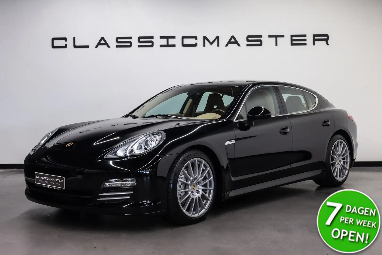 Porsche Panamera 4.8 4S Btw auto, Fiscale waarde € 14.000,- (€ 47.8 Zwart - 1