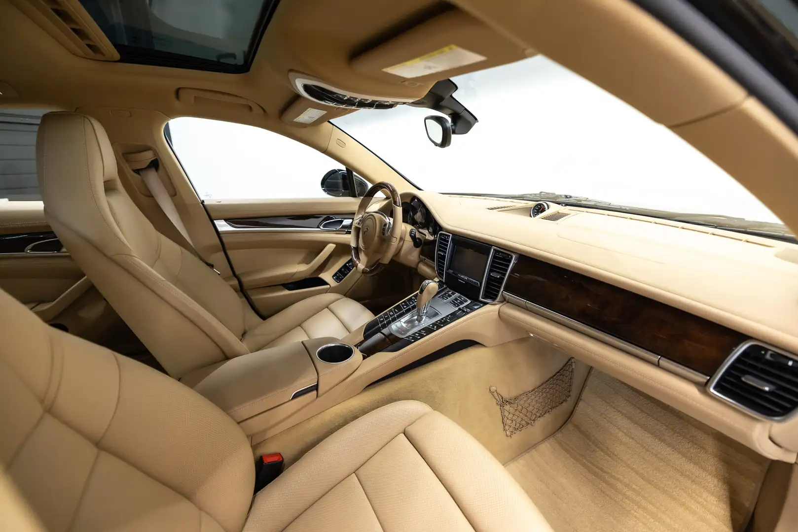 Porsche Panamera 4.8 4S Btw auto, Fiscale waarde € 14.000,- (€ 47.8 Zwart - 2