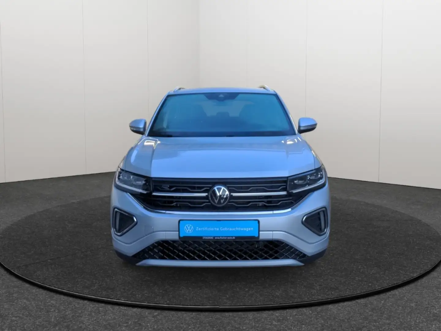 Volkswagen T-Cross 1.0TSI DGS R-Line LED Navi SHZ ACC App-Connect Silber - 2