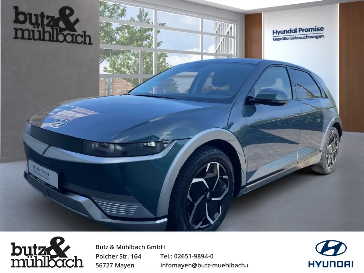 Hyundai IONIQ 5 4WD 72,6kWh 305 PS TECHNIQ-Paket-MAYEN Green - 1