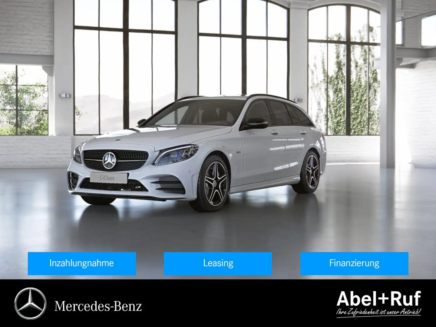 Mercedes-Benz C 300 e T AMG+MULTI+NIGHT+DISTRO+Kamera+TotW+AHK Weiß - 1