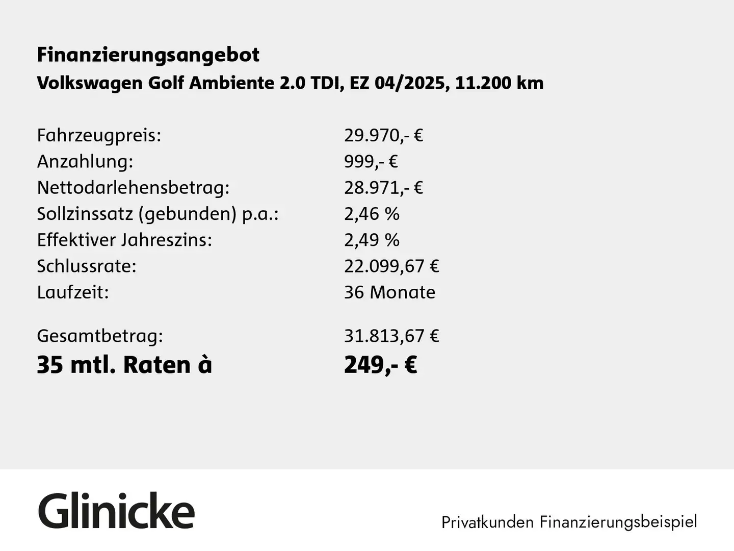 Volkswagen Golf VIII 2.0 TDI DSG Navi AHK RüKa Klima Ambien Schwarz - 2