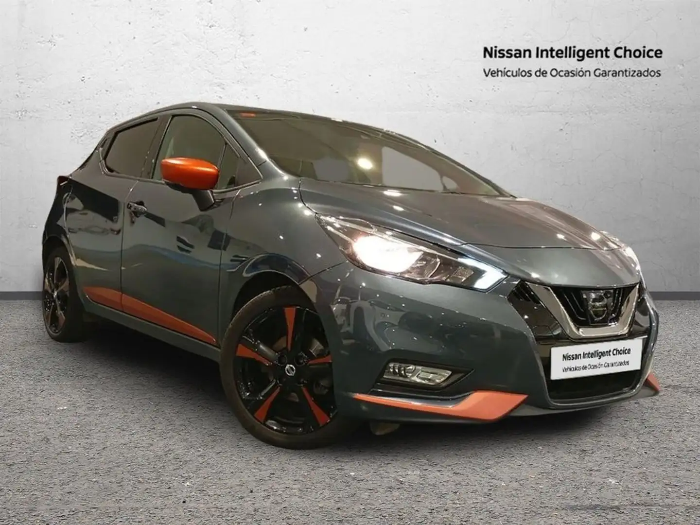 Nissan Micra IG-T 66 kW (90 CV) S&S Tekna Gris - 2