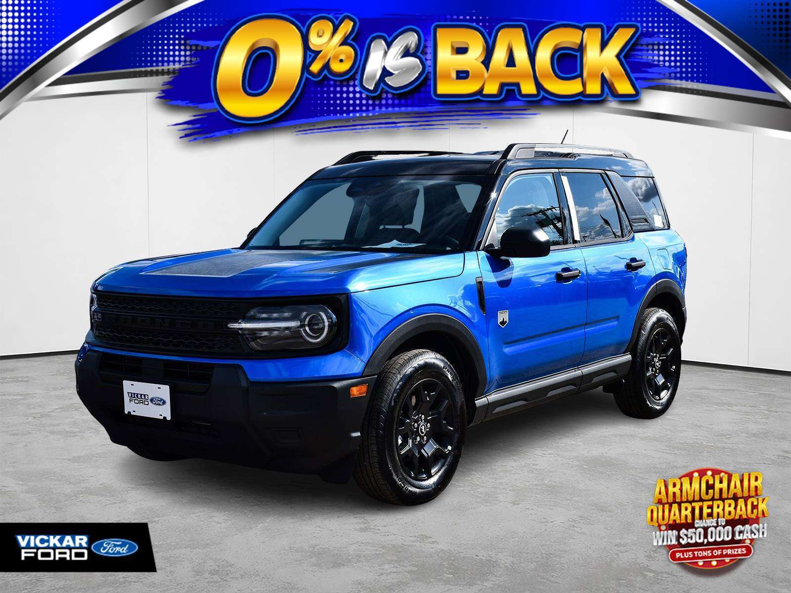 Blue 2026 Ford Bronco Sport SUV / Crossover All-Wheel Drive Automatic