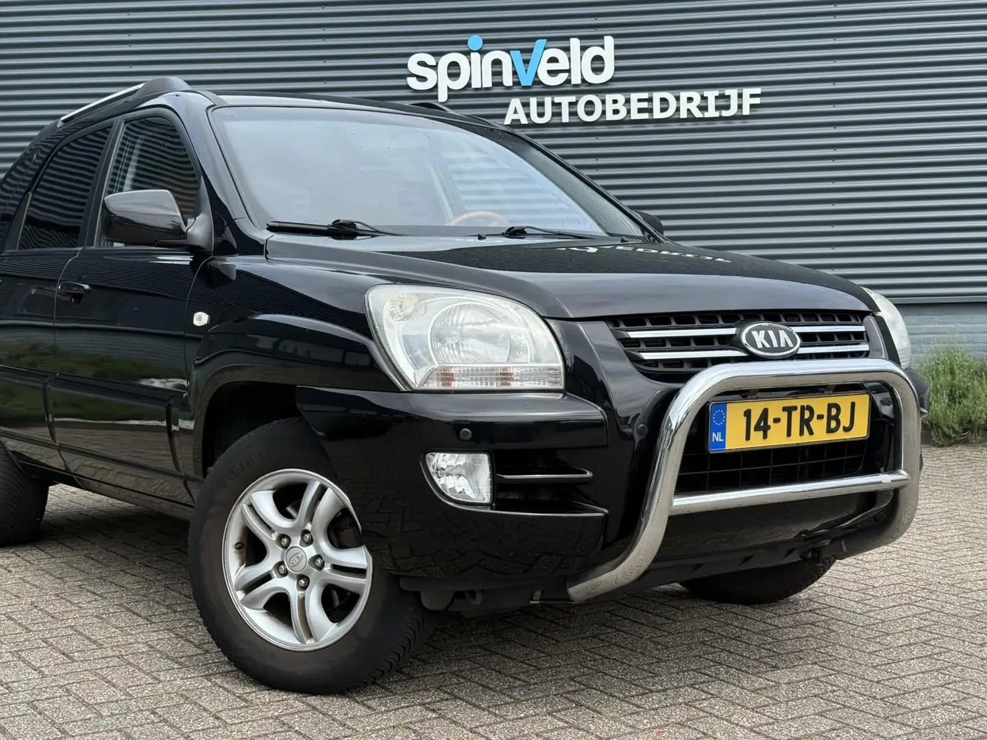 Kia Sportage 2.0 CVVT M-bition Bj`07 NAP NL Climate Cruise Trek Noir - 2