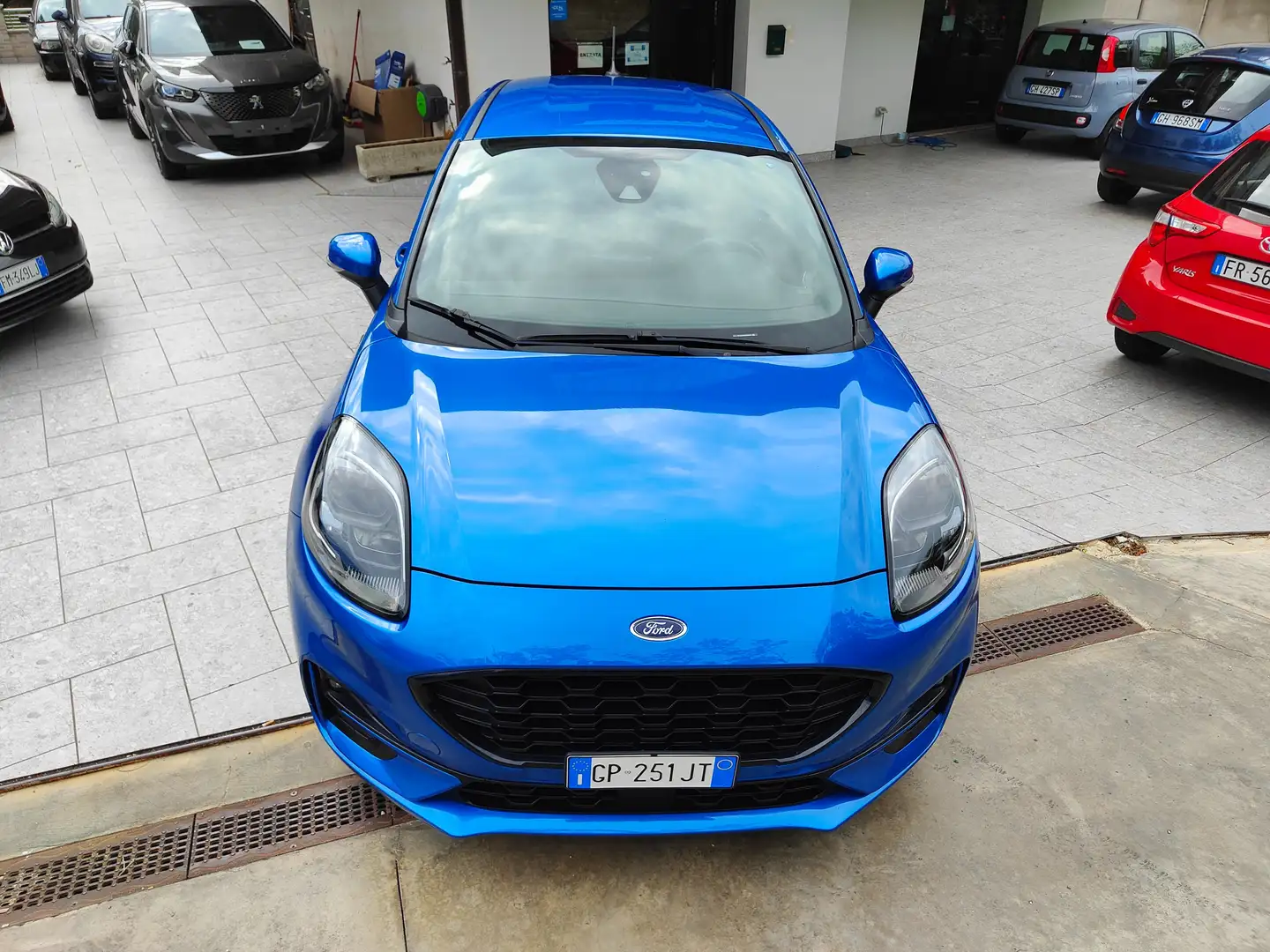 Ford Puma 1.0 EcoBoost Hybrid 125 CV S&S aut. ST-Line Blauw - 2