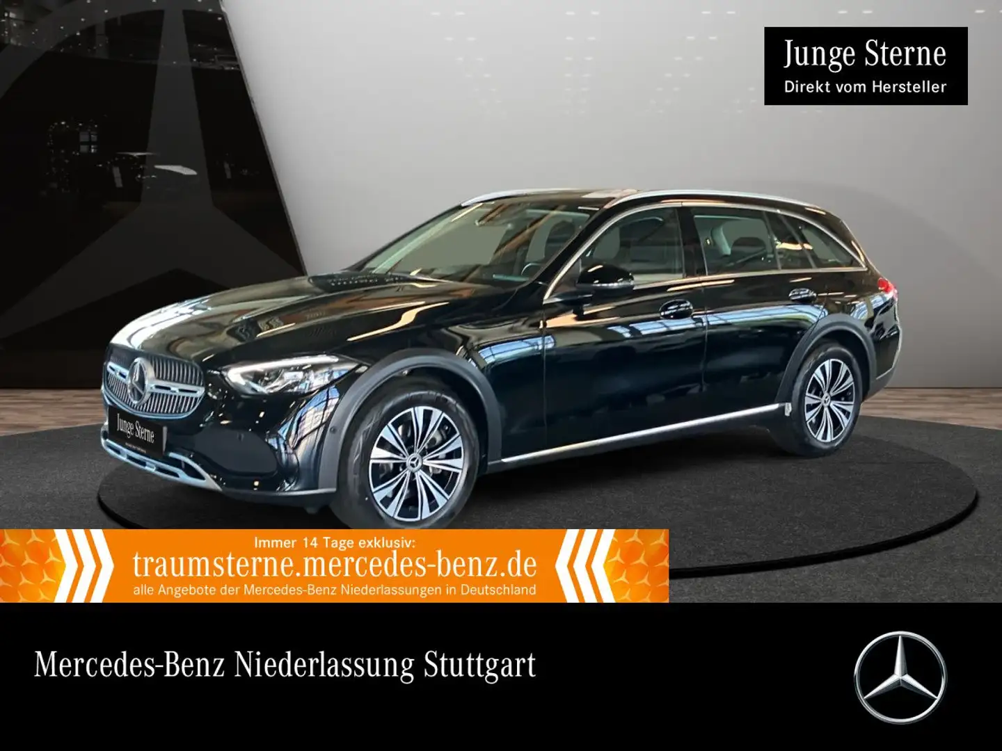 Mercedes-Benz C 220 d T 4M AVANTG+AHK+LED+KAMERA+KEYLESS+9G Schwarz - 1