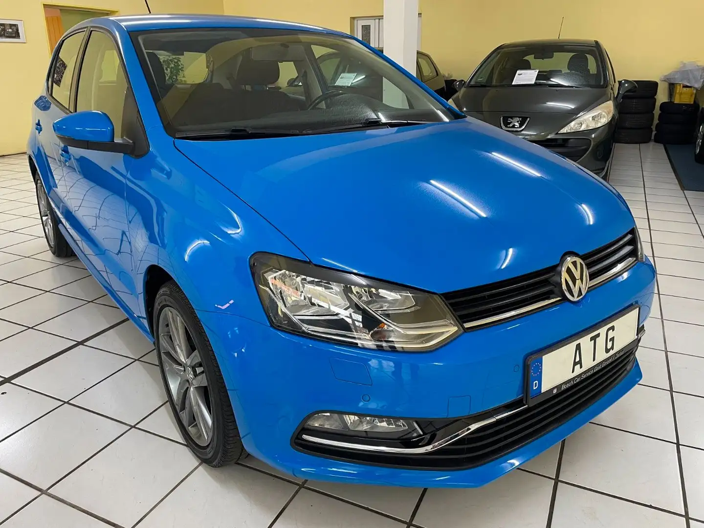 Volkswagen Polo V Highline BMT/Start-Stopp, TÜV Neu Blau - 1