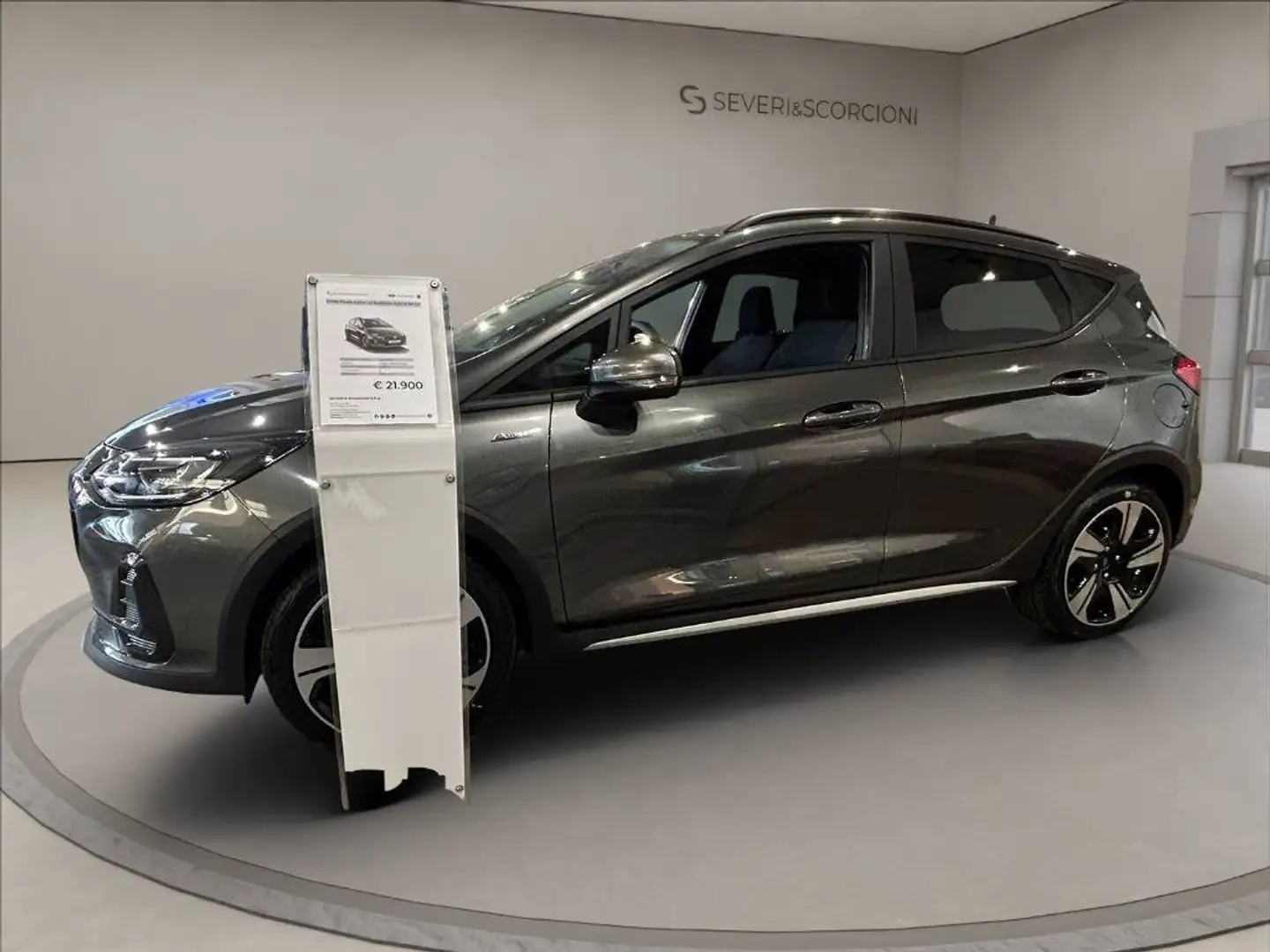 Ford Fiesta Active 1.0 ecoboost h 125cv Grijs - 2
