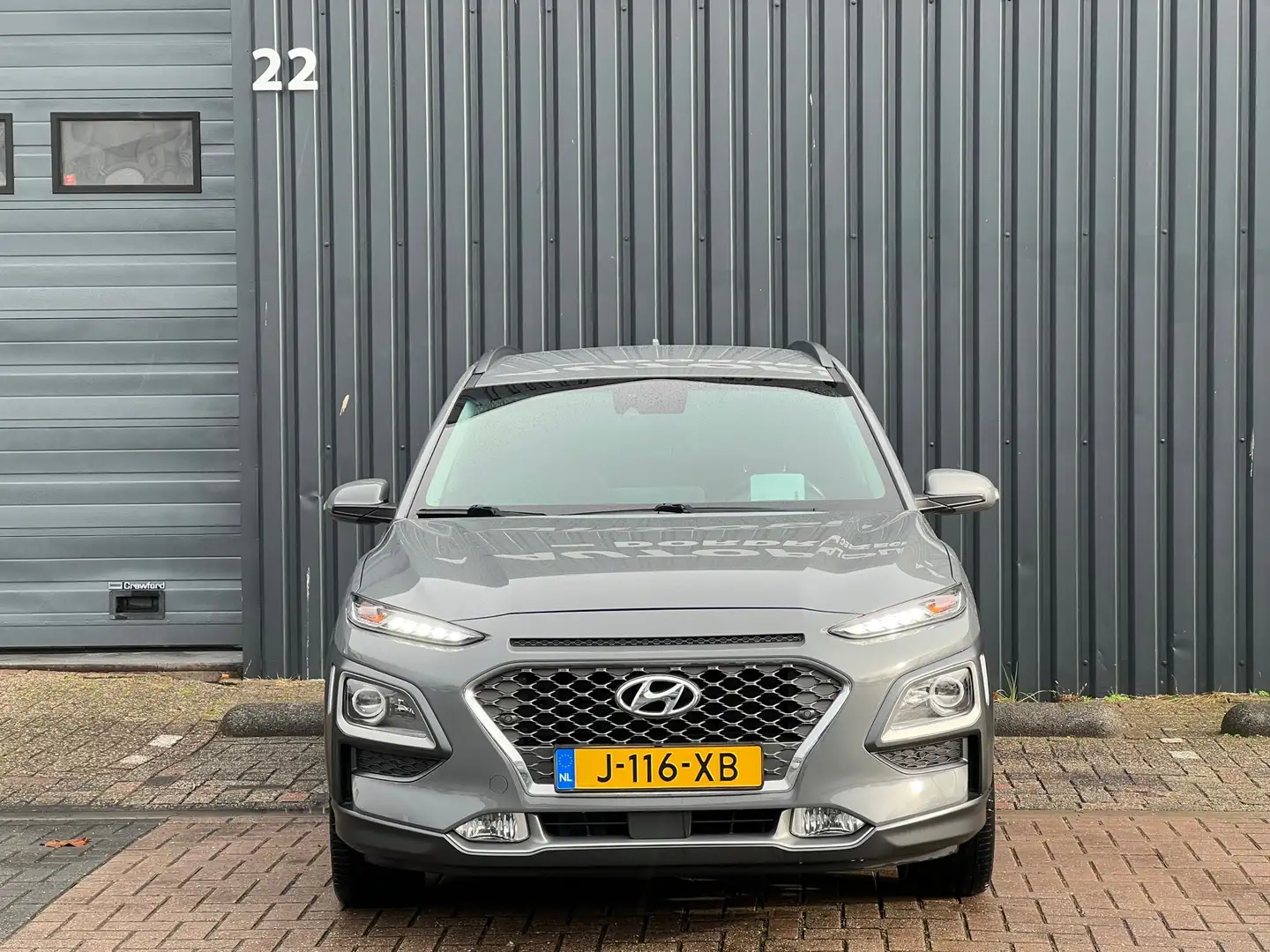 Hyundai KONA 1.6 GDI HEV Premium|Automaat|Cam|Leder|Keyless|Hu| Gris - 2