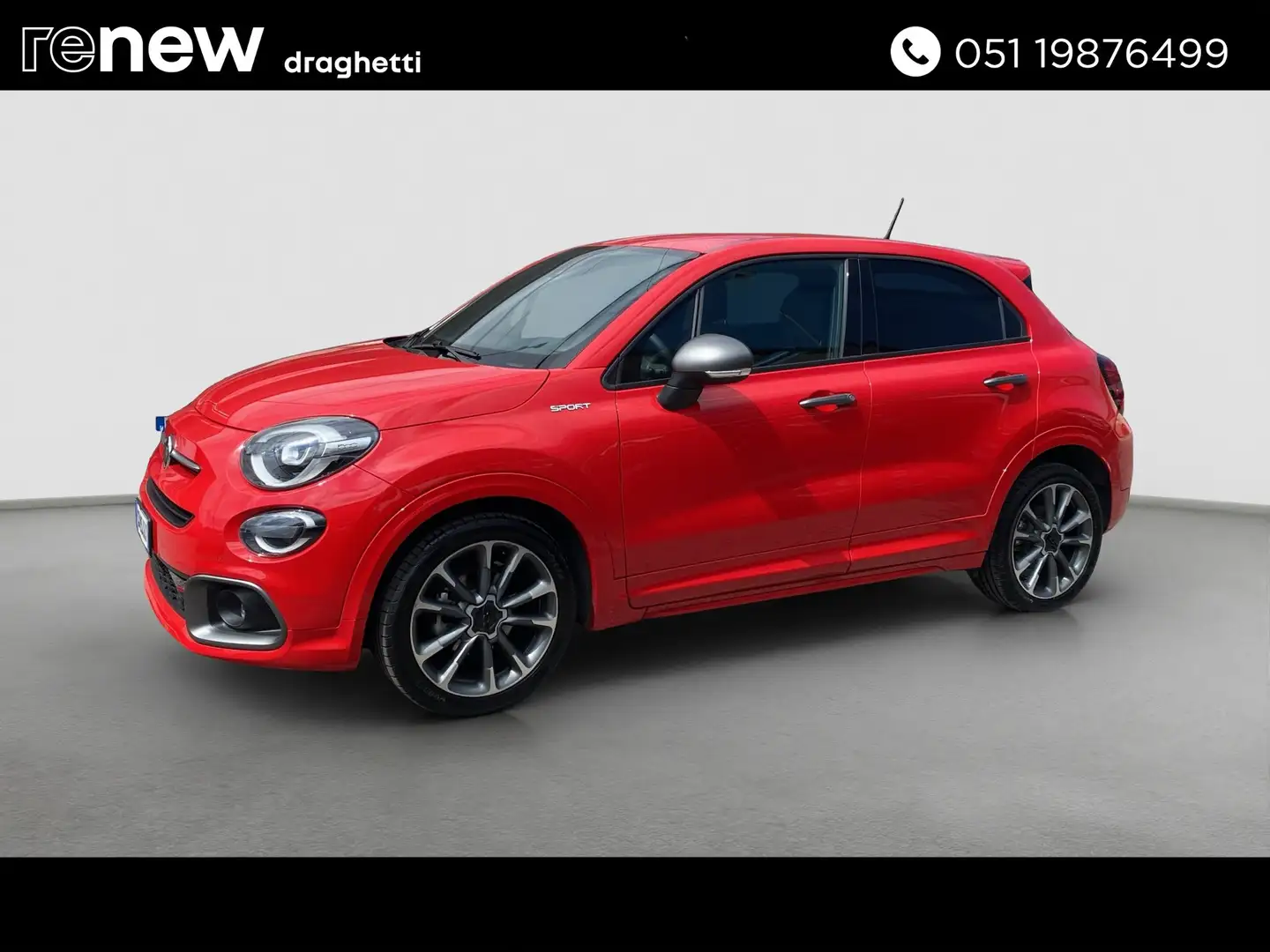 Fiat 500X 500X 1.0 T3 Sport 120cv Rosso - 1