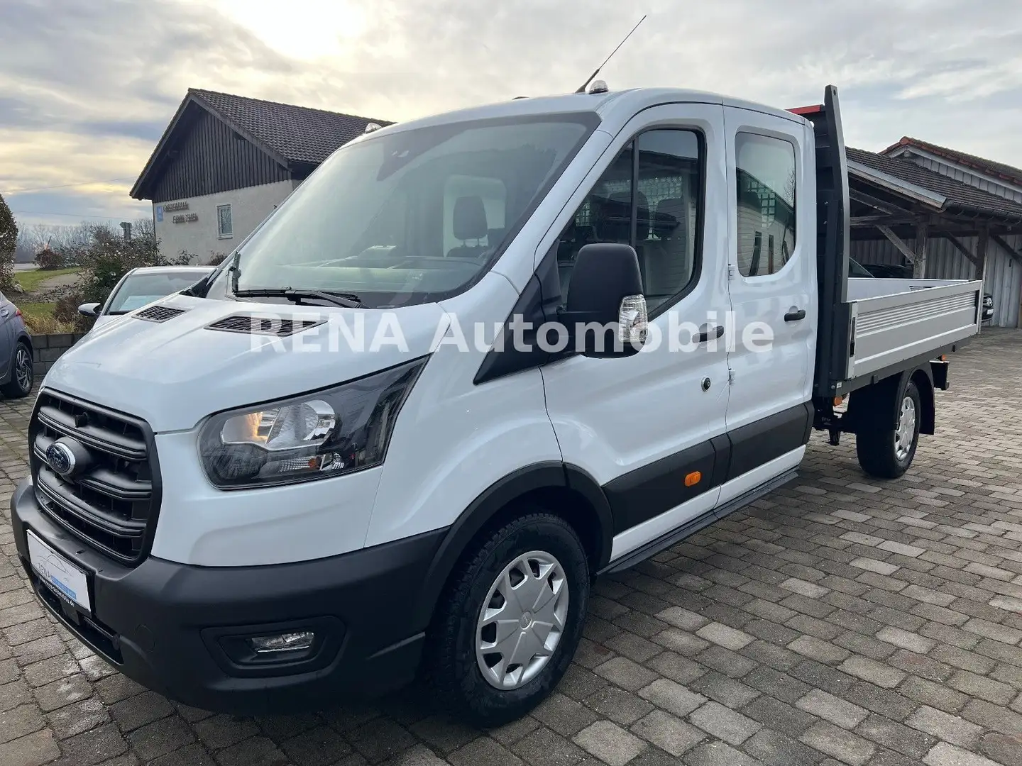Ford Transit Pritsche 350 L3 Doka* Trend*Klima*Leder* Weiß - 1