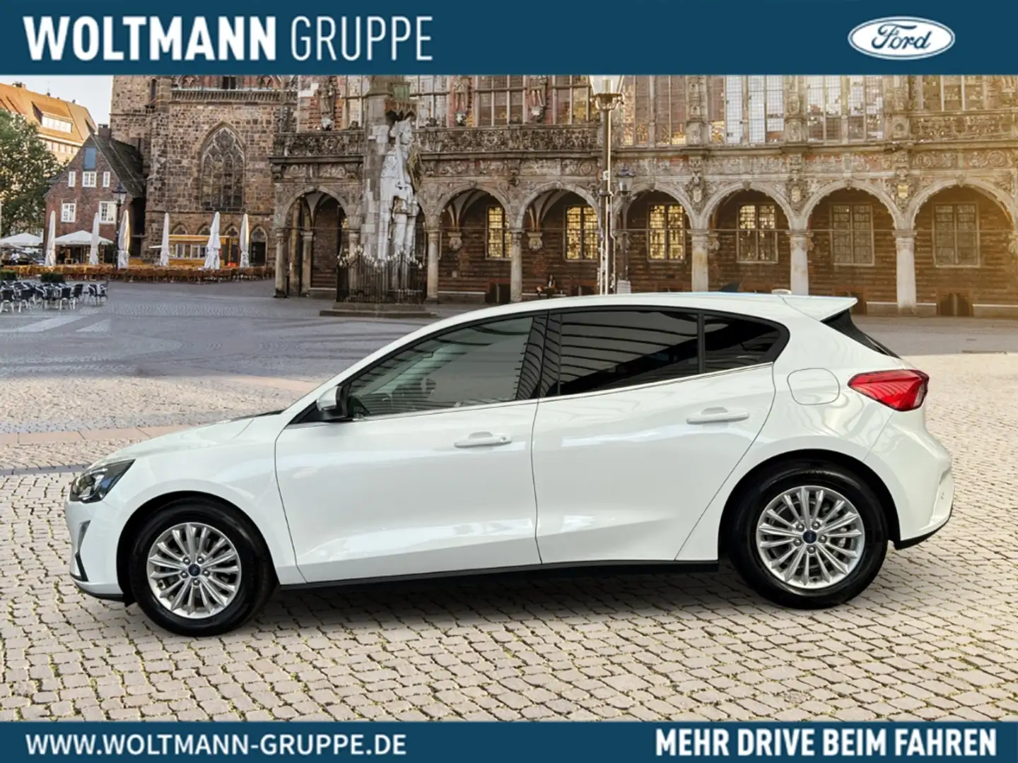 Ford Focus Titanium 1.0 EcoBoost EU6d Navi Kamera Winterpaket Weiß - 2