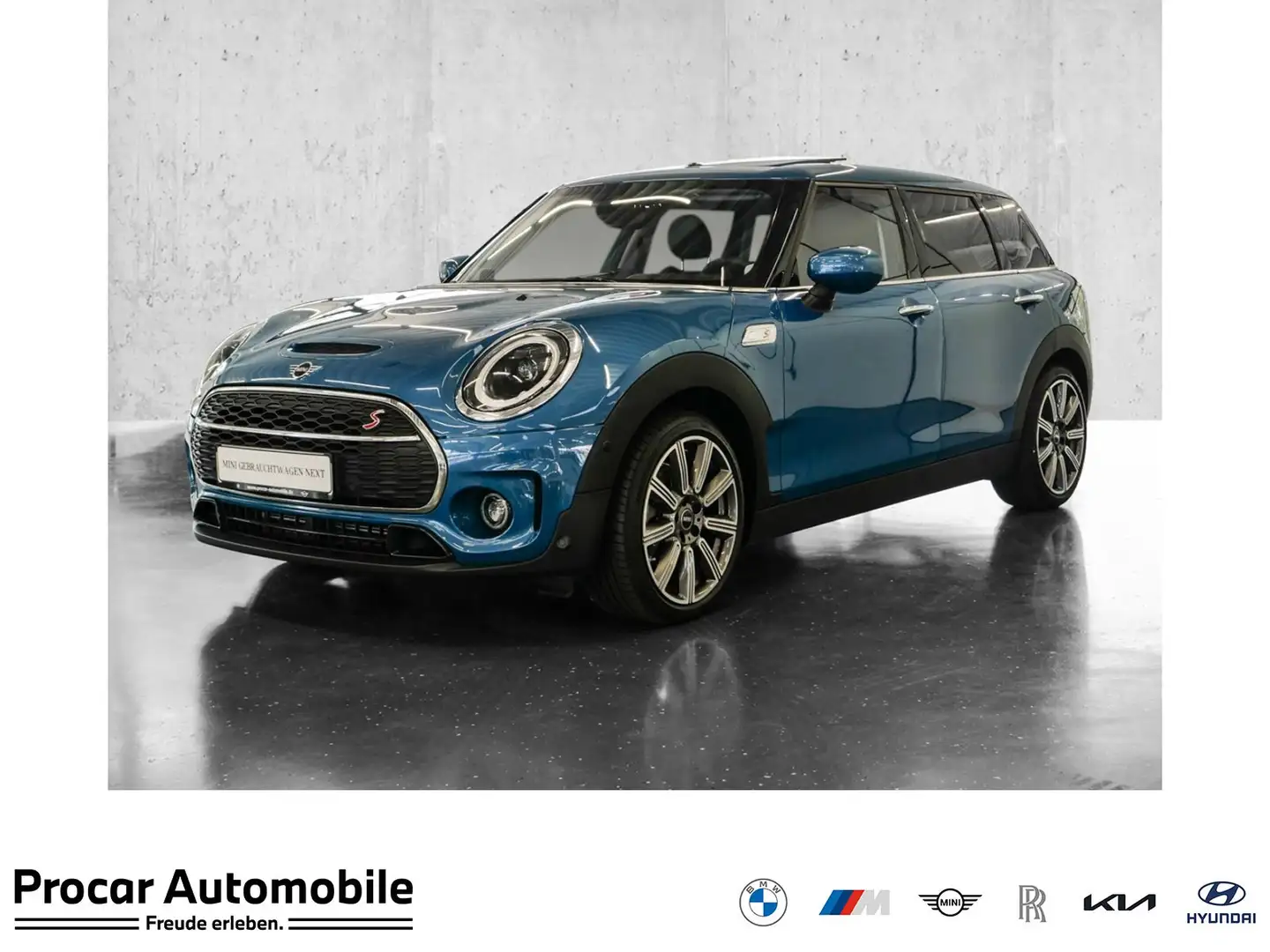 MINI Cooper S Clubman Cooper S Classic Trim Aut Nav HuD LED h&k Pano Blauw - 1
