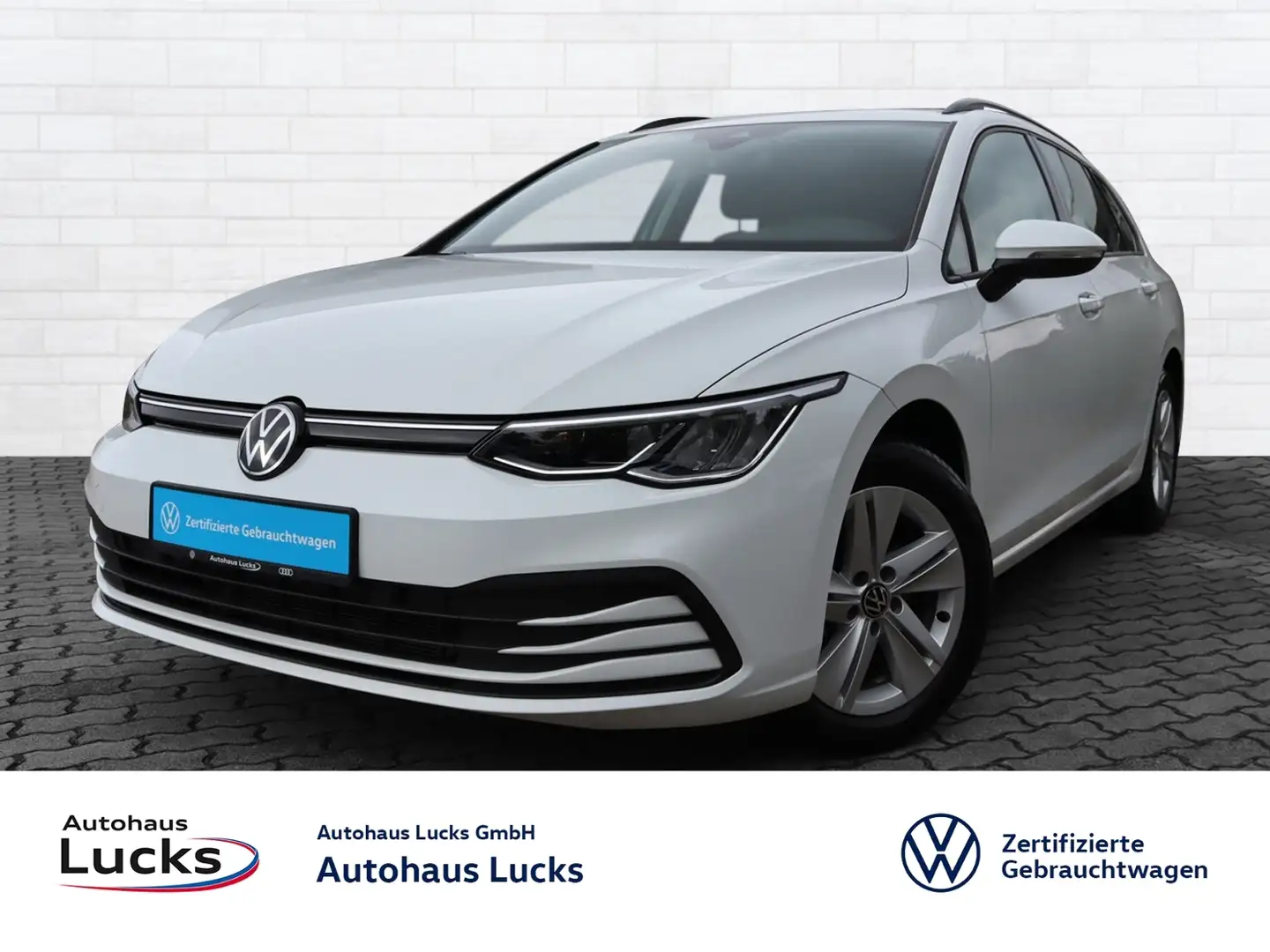 Volkswagen Golf Variant 2,0 TDI DSG Pano elektr.Heckkl. LED Weiß - 1