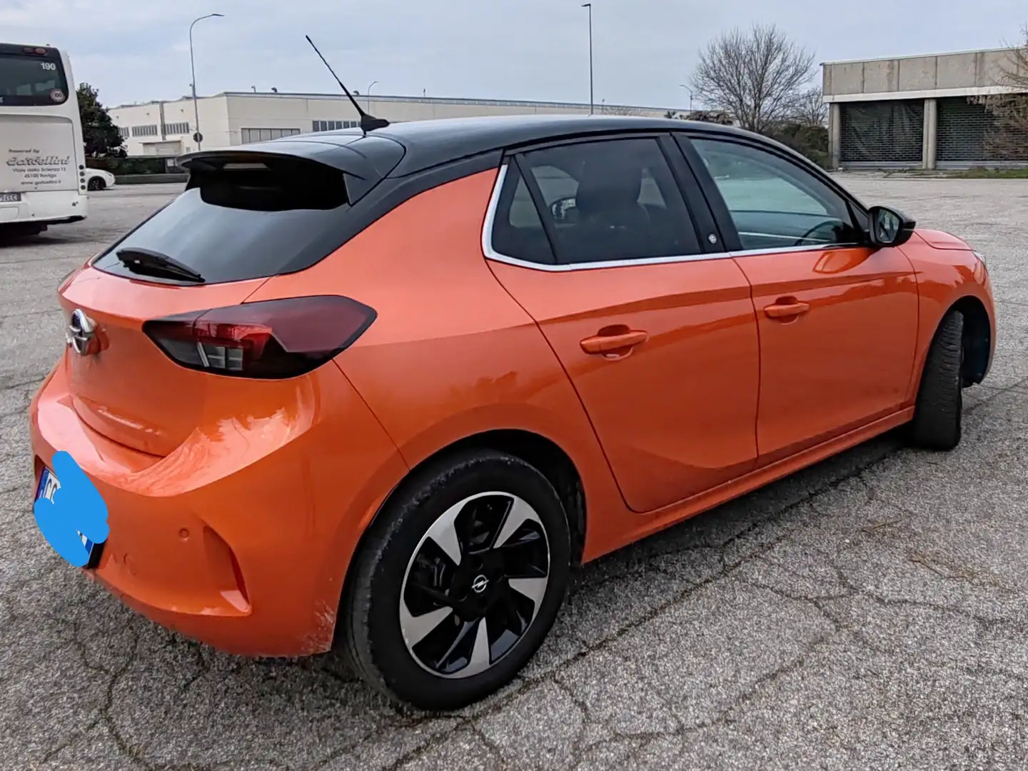 Opel Corsa-e Gt line Arancione - 1