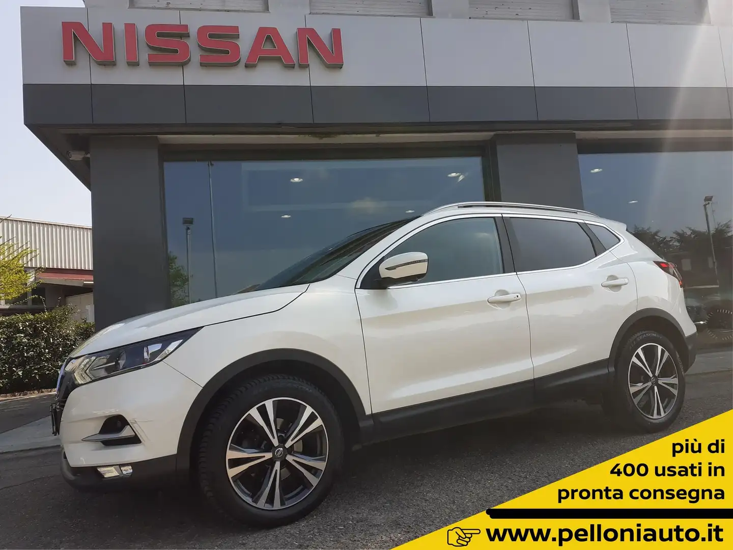 Nissan Qashqai 1.5 dCi N-Connecta GARANZIA-KM CERTIFIC-1°PROP Weiß - 1