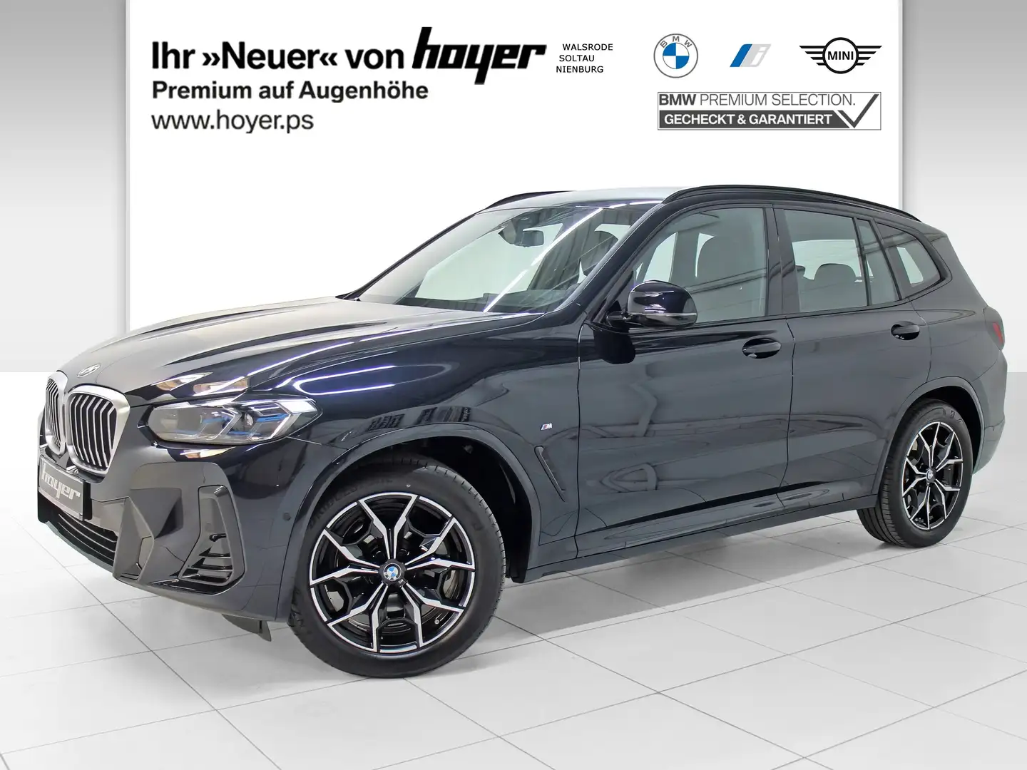BMW X3 xDrive20d M Sportpaket Head-Up HiFi DAB Schwarz - 1