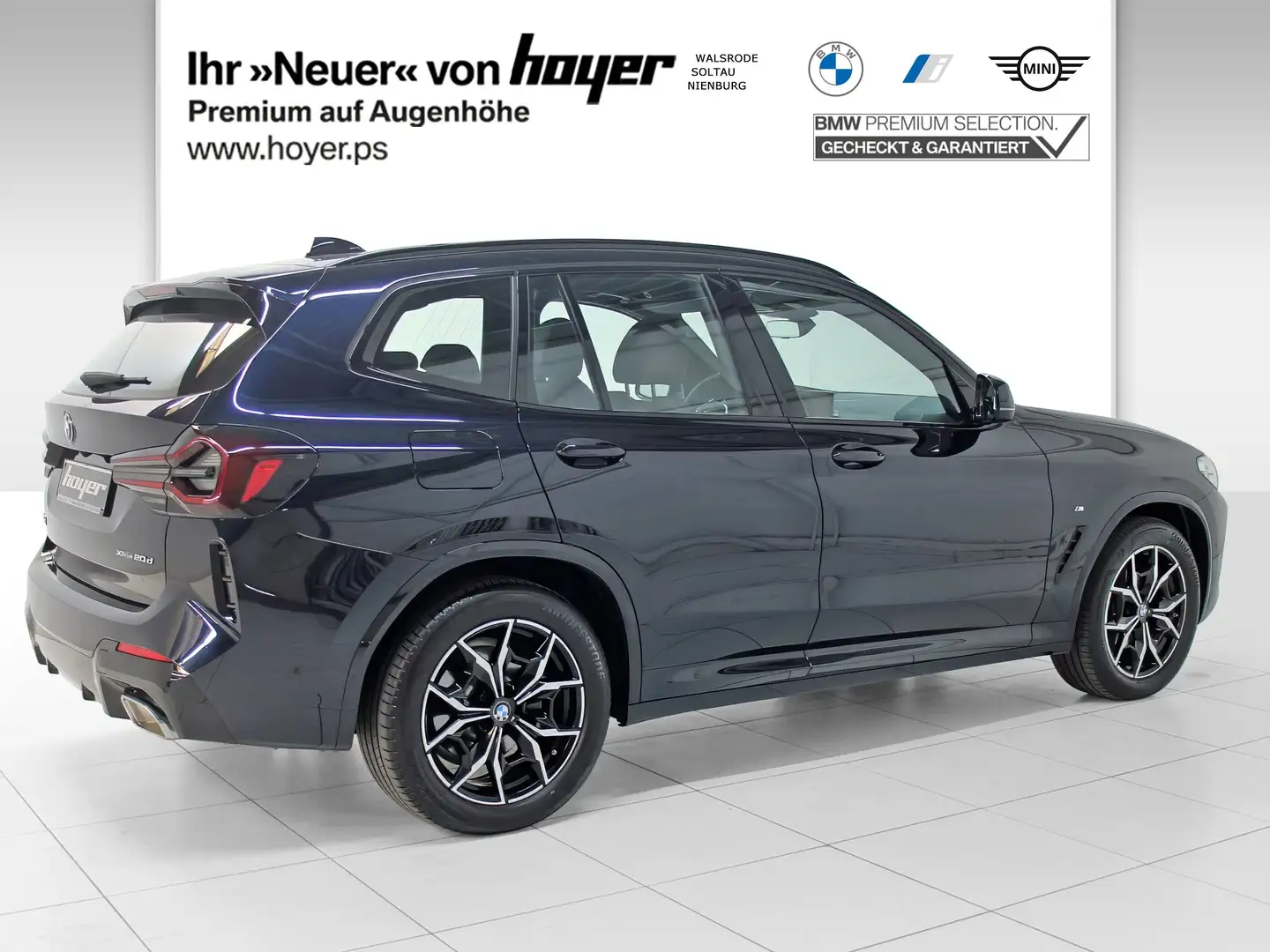 BMW X3 xDrive20d M Sportpaket Head-Up HiFi DAB Schwarz - 2