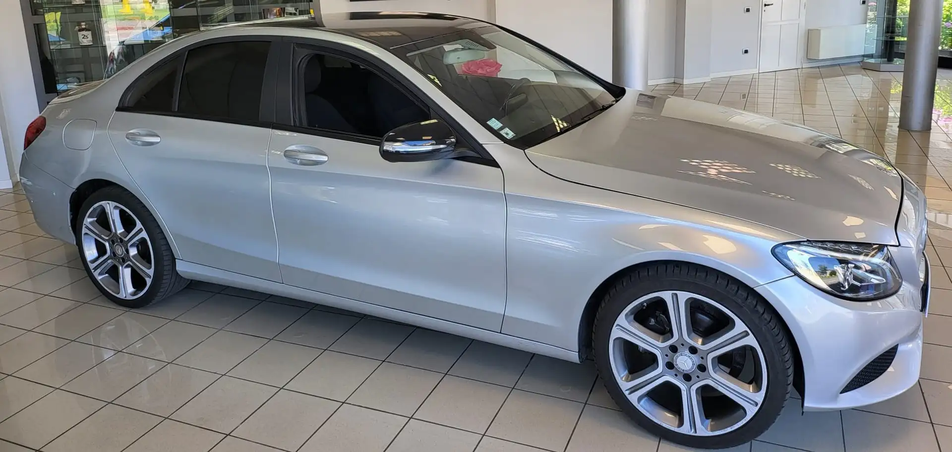 Mercedes-Benz C 220 C 220 d (bt) Business auto Silver - 2