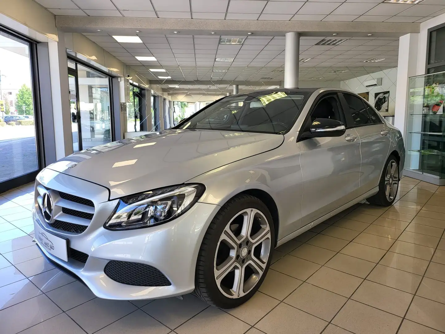 Mercedes-Benz C 220 C 220 d (bt) Business auto Silver - 1