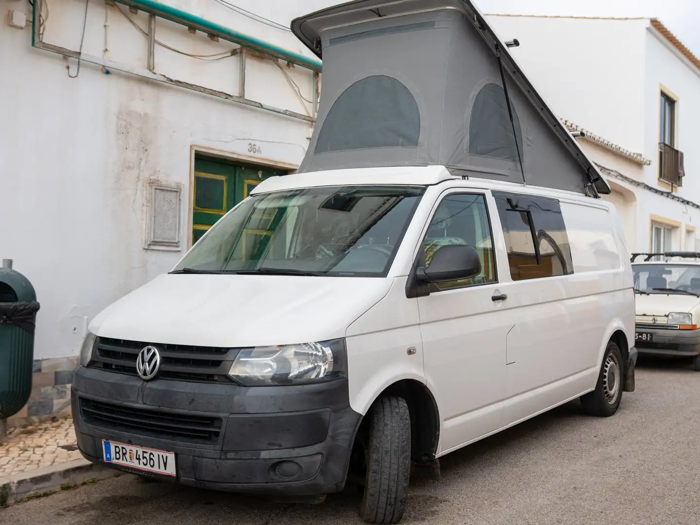 Volkswagen T5 L2H2 (lang) - 2.0 TDI - SCA Aufstelldach Weiß - 1