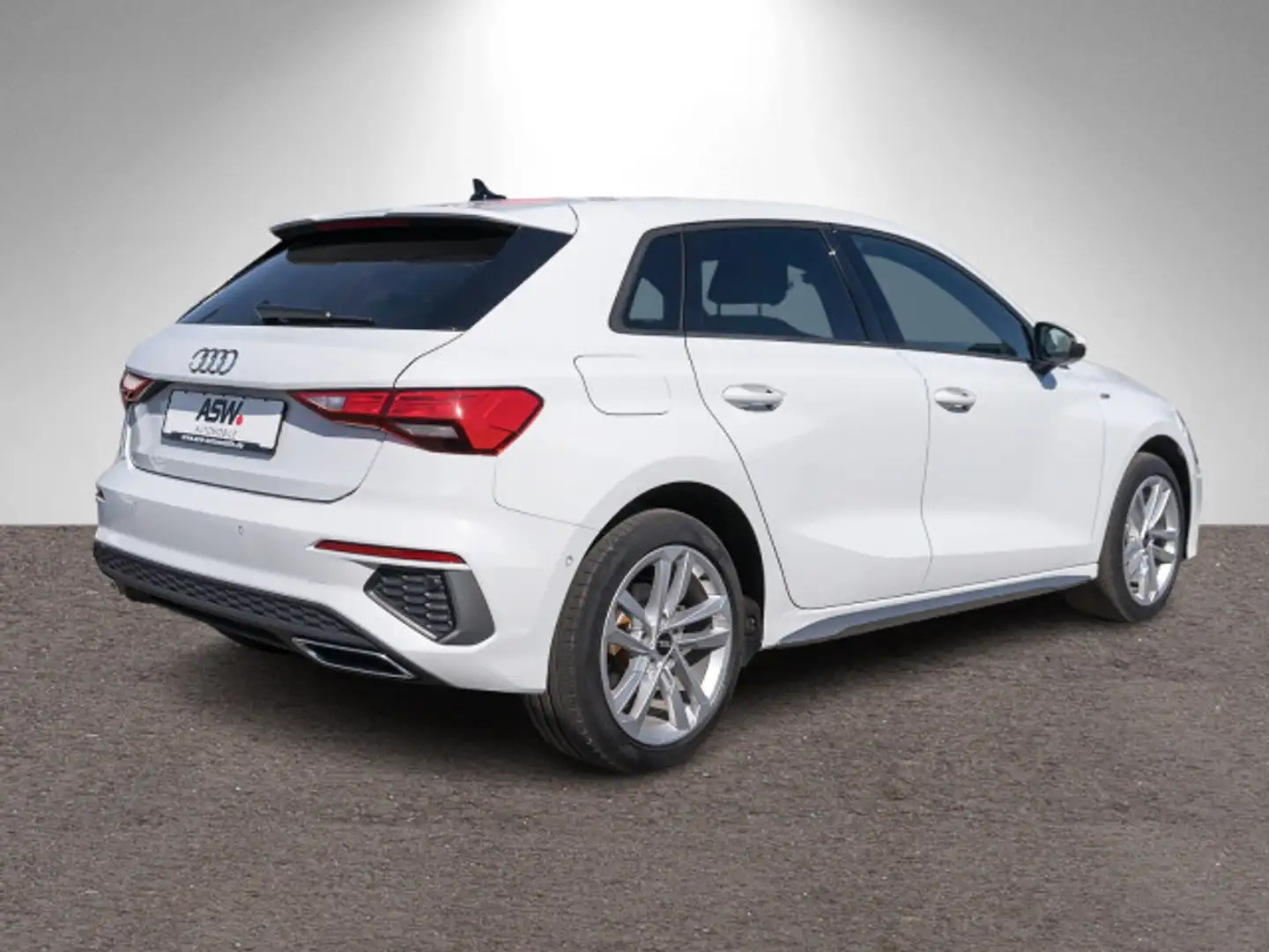 Audi A3 S line 40TFSI e Stronic Nav LED ACC Blanc - 2