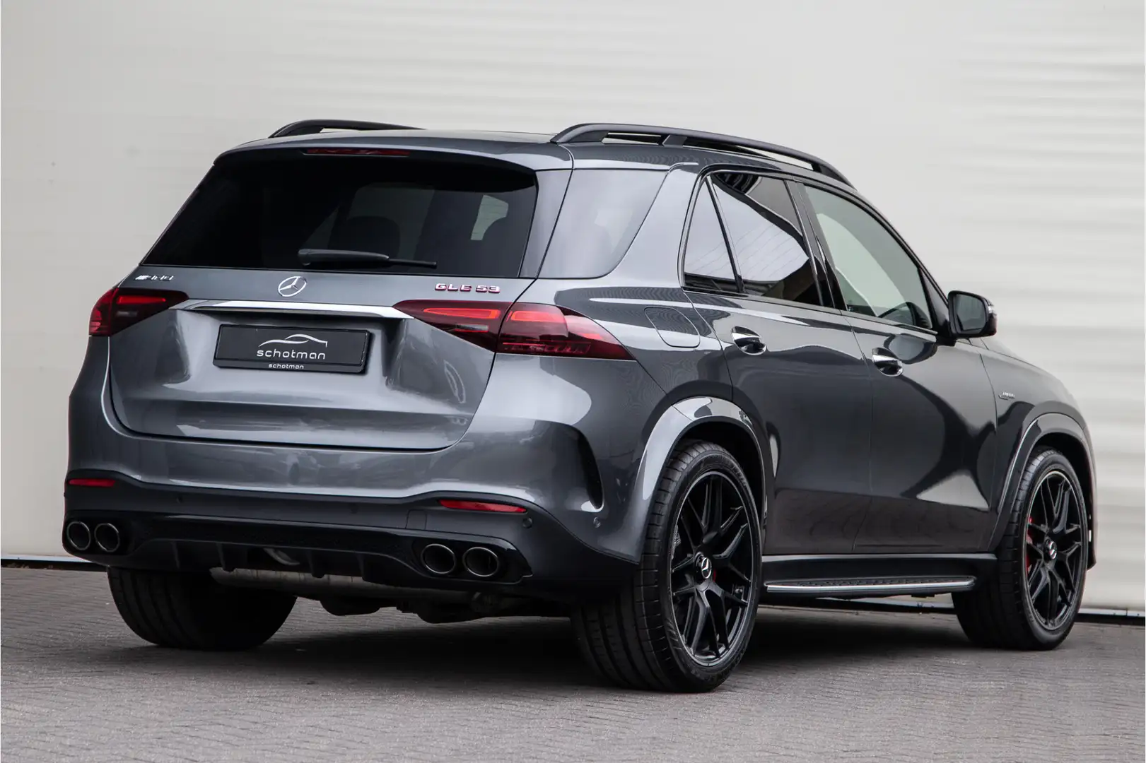 Mercedes-Benz GLE 53 AMG Hybrid 4MATIC+ Premium Plus, Nightpakket, 585pk He Gris - 2