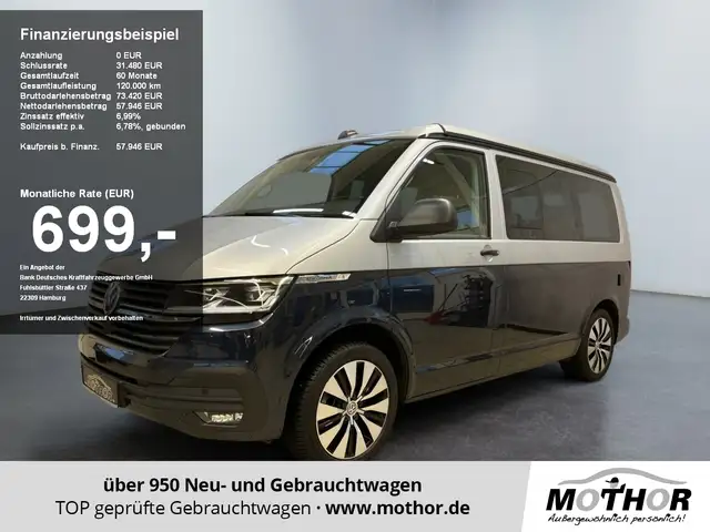 Volkswagen T6.1 California Beach 2.0TDI DSG 4x4 AHK Markise