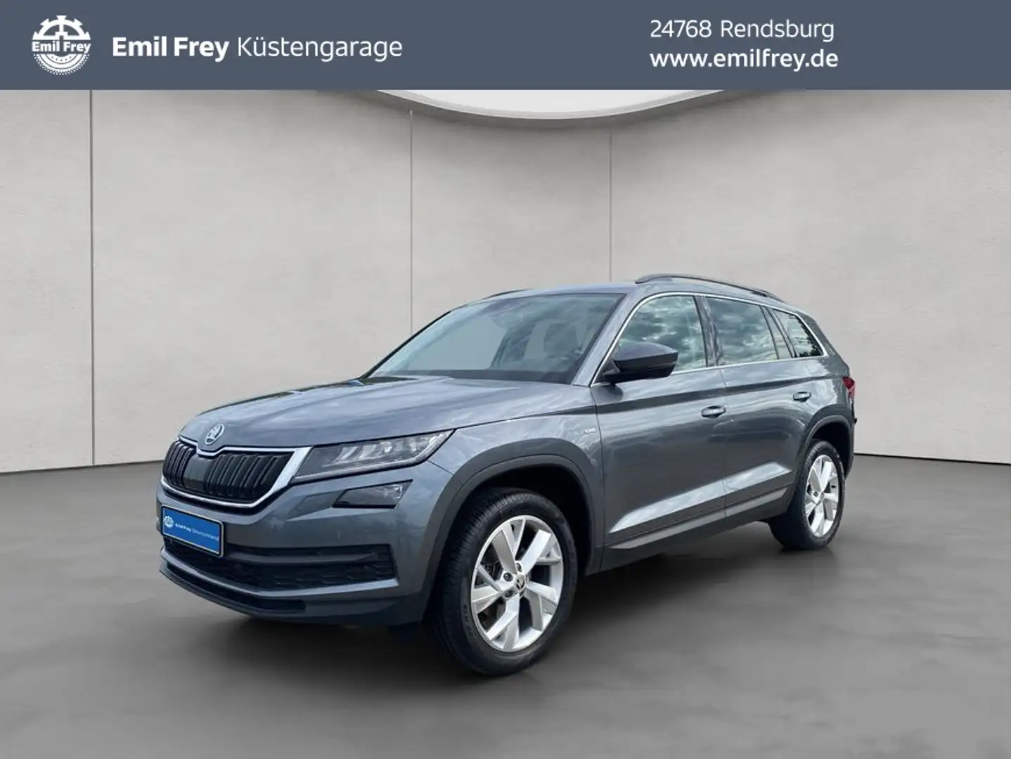 Skoda Kodiaq 1.5 TSI ACT DSG Soleil LEDER STANDHEIZUNG Gris - 1