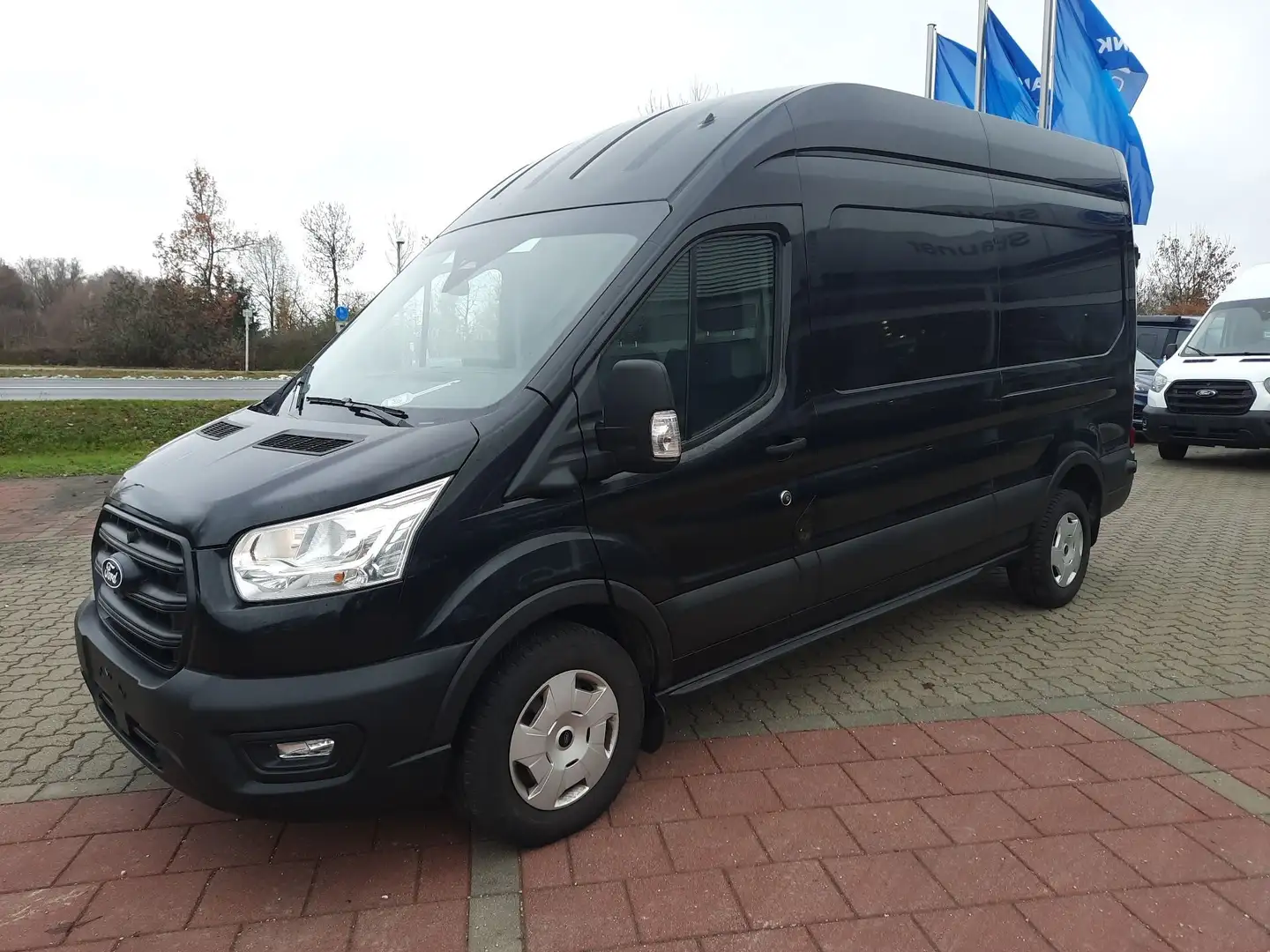 Ford Transit Kasten 350 L3/H3 Trend Navi 360° SHZ ACC Negro - 2